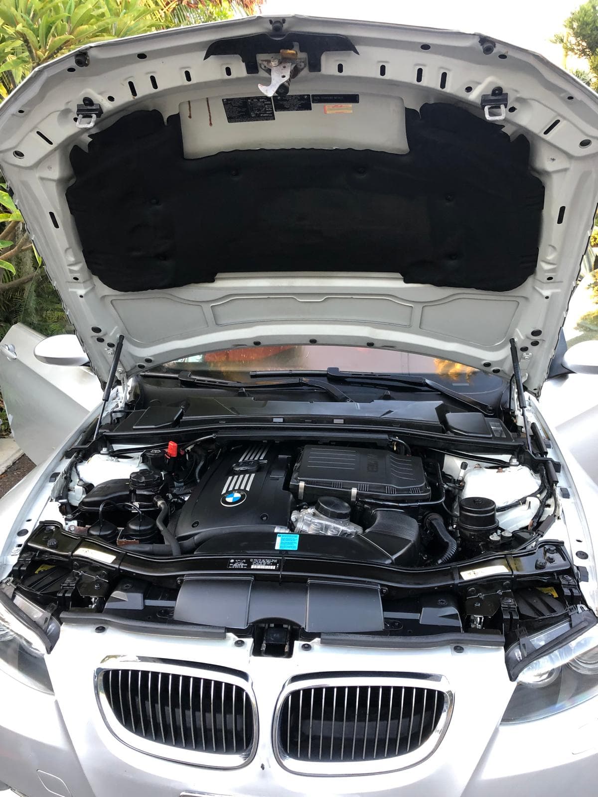 Engine Detail at Finesse Auto Detail in San Diego